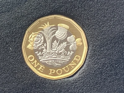 Simply Coins~ 2018 PROOF ONE 1 POUND Coin RARE LEFTIE LEFTY coin - Image 1 of 4