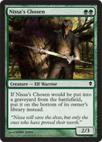 Nissa's Chosen - Zendikar #171/249 MTG Magic The Gathering - Image 1 of 1
