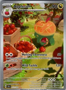 Appletun Illustration Rare SV08: Surging Sparks 211/191 NM - Picture 1 of 2