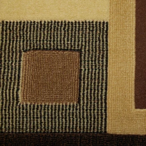 SAFAVIEH Catalina Virginia Tappeto Area Contemporanea, 19,6" x 31,5", Nero/Marrone - Foto 1 di 12
