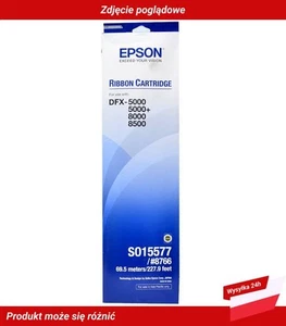 C13S015577 EPSON DFX-5000 Ribbon Czarny - Afbeelding 1 van 2