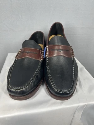 Florsheim Ortholite Men's Black Brown Leather Loafer 12164-009 Size 10.5 EEE - Image 1 of 4