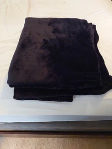Kate Spade twin size fleece blanket Black - Picture 1 of 2