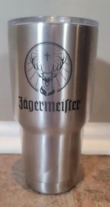 Vaso Yeti Jagermeister 30 oz con tapa - Raro - Único de acero inoxidable - Imagen 1 de 5