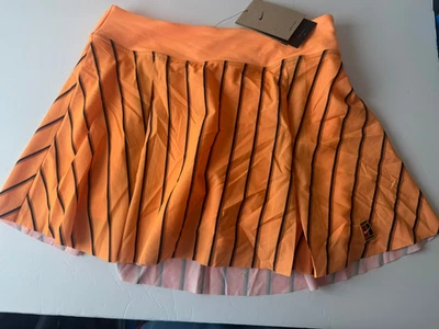 Nike Court Club Dri-FIT Skirt Women's Skorts Tennis Orange DJ3620 - Image 1 of 4