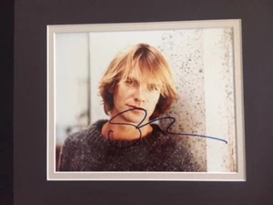 STING SIGNED PHOTO, DOUBLE-MATTED TO OVERALL SIZE OF 14 X 12 - Picture 1 of 1
