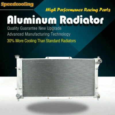 Radiador de aluminio 1839 para Subaru Legacy 2.2 2.5 H4 1995-1999 2 filas EJ22 Foto 1 de 4