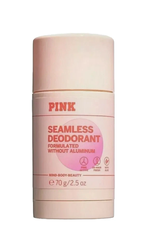 Desodorante en barra Victoria's Secret rosa sin costuras 2,5 oz sin aluminio Foto 1 de 1
