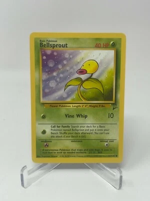 Pokemon Base Set #2 Bellsprout 66/130 Non-holo NM - Image 1 of 2