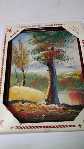 8" X 10" Oil Painting on Canvas with Frame Cover