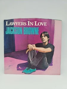Jackson Browne NM 45 RPM Vinyl "Lawyers In Love" with Picture Sleeve - Picture 1 of 3