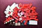 Lego DUPLO fire station parts, fire men figures, car 15-05