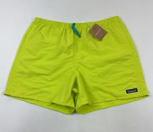 Patagonia Baggie 5" Shorts Phosphorus Green Men 2XL XXL Swim Trunks Bathing Suit - Picture 1 of 10