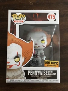 Funko POP Movies IT Pennywise with Balloon Hot Topic Exclusive MINT - Picture 1 of 5
