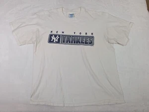 M&O Knits New York Yankees Y2K Men T-Shirt Baseball MLB L - Picture 1 of 5