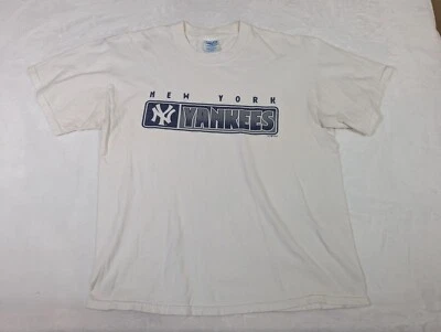 M&O Knits New York Yankees Y2K Men T-Shirt Baseball MLB L - Image 1 of 4