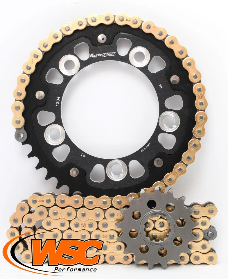 Kit de piñón de cadena Supersprox DID Yamaha YZF R1 2015> 1304.41 1591.16 525ZVMX114 Foto 1 de 1
