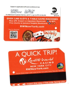 2013 Rewards World Metro card expired metrocard 2014 - Picture 1 of 1