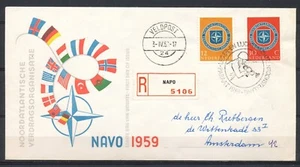 NAPO AANGETEKEND VELDPOST 3.IV.59 PARAAT 1959 LEGER&LUCHTMACHTTENT. E37 Tr453 - Picture 1 of 2