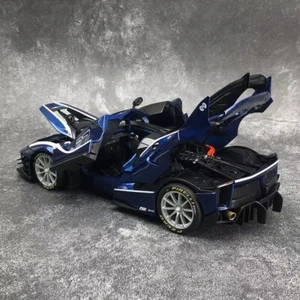 Bburago 1/18  Ferrari FXXK FXX K EVO diecast car model #27 Tour de France Blue - Picture 1 of 10