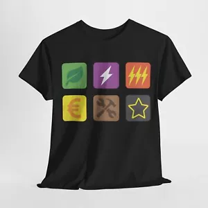 Terraforming Mars Board Game Resource Icon T-Shirt Unisex Gildan - Picture 1 of 36