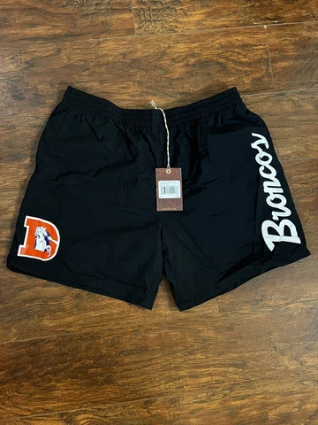 Denver Broncos mitchell and ness Nylon shorts Brand New With Tags XL Cover