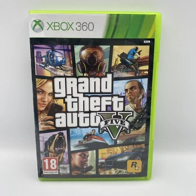 Grand Theft Auto V 5 - Xbox 360 PAL Game - 2 Discs Complete With Map & Manual - Image 1 of 4