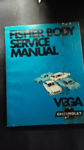 Chevrolet Vega Fisher 1970 carrocería manual de servicio - Imagen 1 de 2