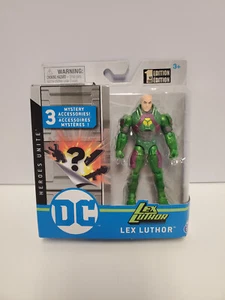 DC Comics Spin Master Lex Luthor 4" Figure Heroes United 1st Edition NEW - Picture 1 of 2