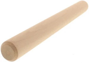 Pizza Teigrolle Pizzarolle italienischer Pizzaroller  45 x 4,5 cm aus Buchenholz - Bild 1 von 3