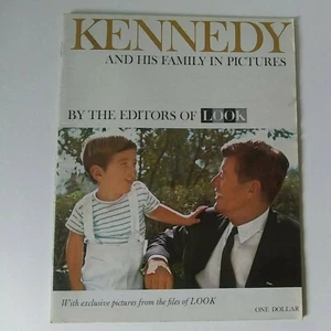 1963 "John F. Kennedy And His Family In Pictures"-Editors of Look Magazine Good - Picture 1 of 12