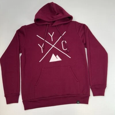 Sudadera con Capucha Local Laundry Hombres Mediana Canadá YYC Montaña Bolsillo Sudadera Core Ex Foto 1 de 4