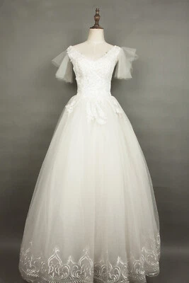 Lovely wedding dress hand sewn wedding dress sequin wedding dress  - Image 1 of 4