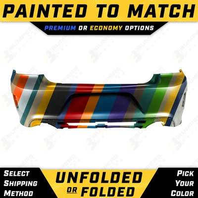 NEW Painted To Match Rear Bumper for 2015-2023 Dodge Charger w/ Side Vents 15-23 Foto 1 de 4
