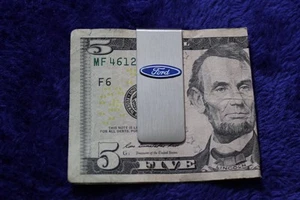 Ford Blue Oval Money Clip Accessory Truck Bronco Raptor Mustang - Picture 1 of 8