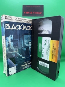 Blackjack VHS (1988 Tapeworm Release) Very Rare! Worn Slipcase- William Smith - Picture 1 of 5