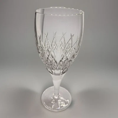 Crystal Glasses Miller Rogaska MEMOIR Iced Tea Goblet Condition 8 1/4" Elegant!