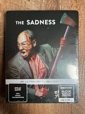 The Sadness w. Steelbook (4K UHD + Blu-ray, EU Import, Region Free) *NEW* - Image 1 of 4