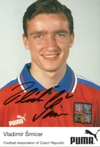 CZECH REPUBLIC & LIVERPOOL: VLADIMIR SMICER SIGNED 6x4 PORTRAIT PROMO/PHOTO+COA - Picture 1 of 1
