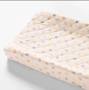 Crate &kids Changer Cover Birdie Blossoms, Quilted organic cotton - Picture 1 of 4