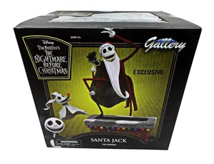 Nightmare Before Christmas Exclusive Santa Jack PVC Diorama Statue MIB - Picture 1 of 10