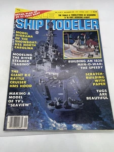 Scale Ship Modeler Magazine Sept 1982 Vol 5 No 5 USS North Carolina HMS Hood - Bild 1 von 3