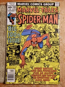 🕷️ MARVEL TALES #100 SPIDER-MAN, 1979 MARVEL Comics, G/VG Book - Picture 1 of 9