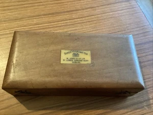 Antikes Sikes Aräometer ~ verpackt ~ M.JORDI&Co.LTD. DUBLIN. Thermometer defekt. - Bild 1 von 9