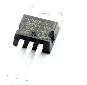 5pcs New L7806CV L7806 LM7806 ST TO-220 Voltage Regulator 6V 1.5A A+ - Picture 1 of 1