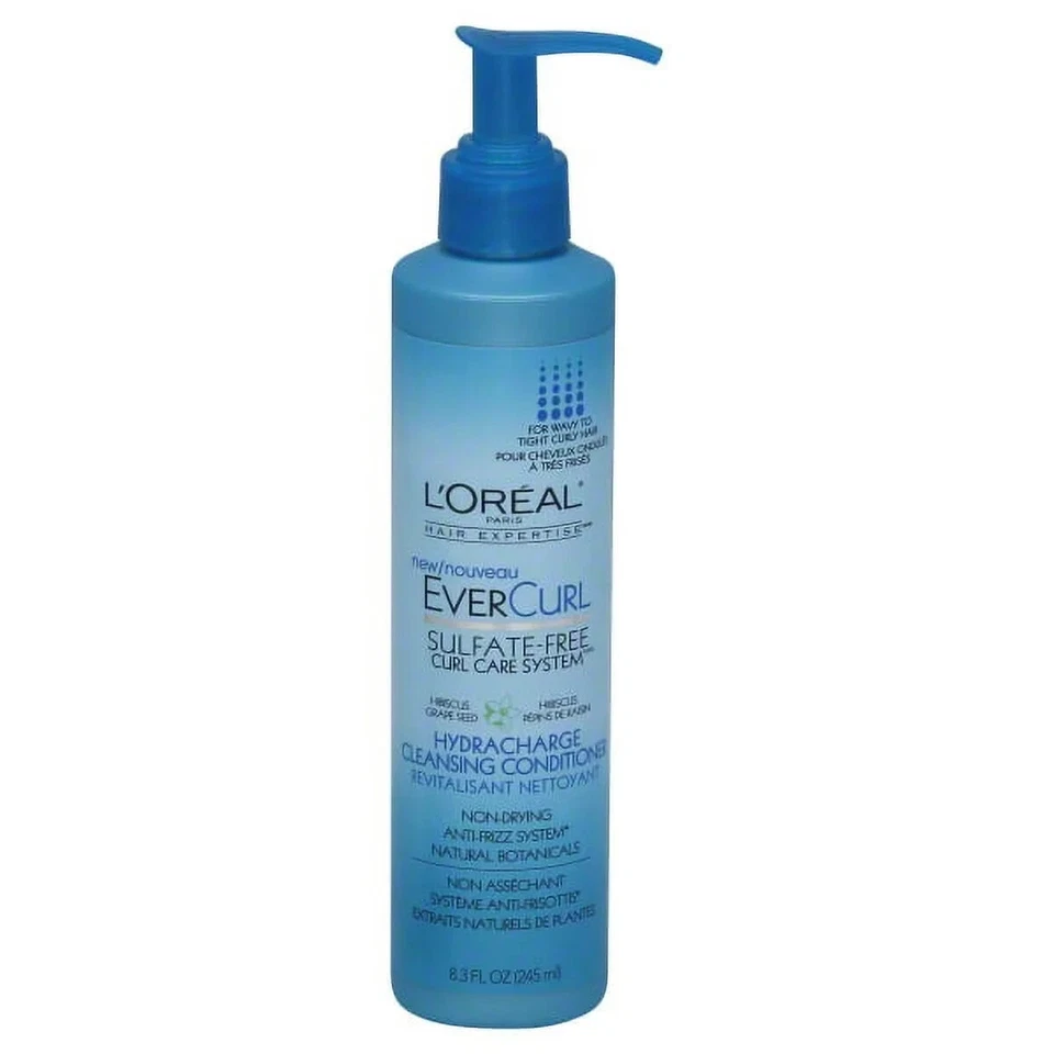 L'oreal Paris EverCurl Hydracharge Cleansing Conditioner 8.3 FL Oz