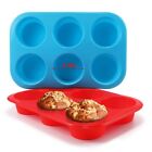 Muffin Pan, 2.75 Inch Silicone Muffin Tin with 6 Cups Silicone Cupcake Molds ...