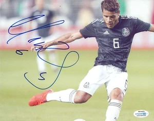 Jonathan dos Santos Signed 8x10 Photo LA Galaxy Mexico Barcelona MLS Soccer ACOA - Picture 1 of 1
