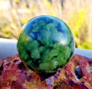 SERPENTINE SPHERE 51 MM 192 G - Picture 1 of 11