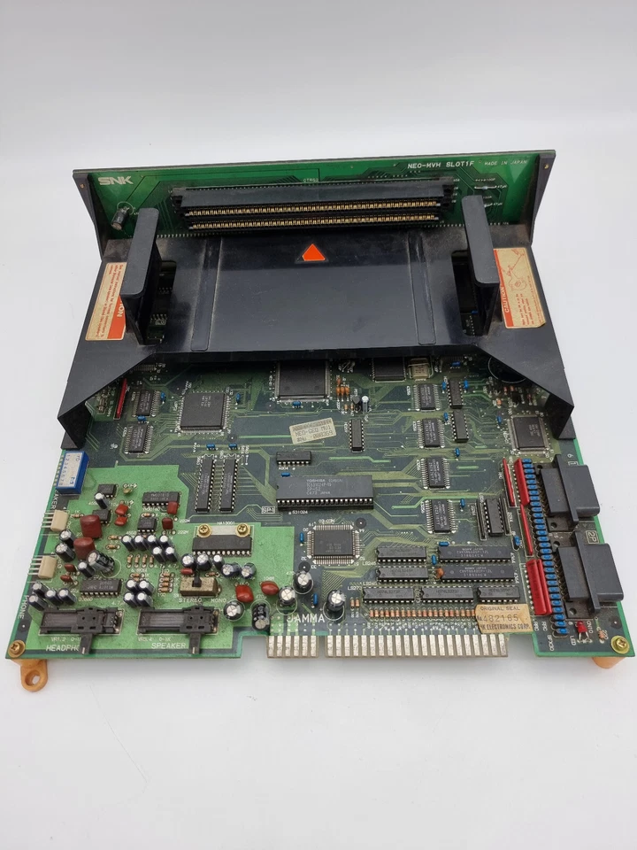 NEO GEO 1 SLOT MVS PCB BOARD NEO-MVH SLOT 1F USED - Imagen 1 de 4